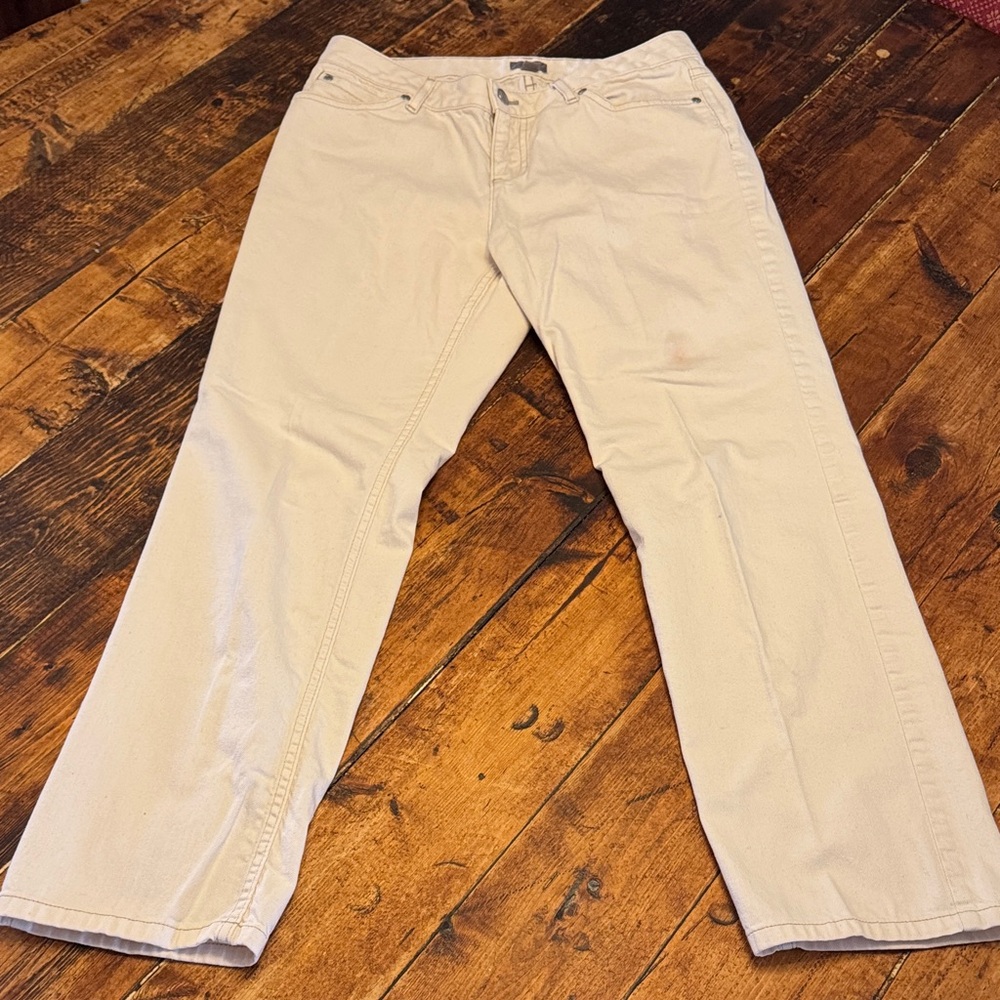 J. Jill Women’s Tan Relaxed Jeans size 10P